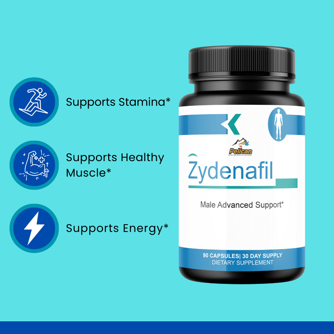 Zydenafil- Bodybuilding & Men’s Health Support- 12 Bottles- 1080 Capsules