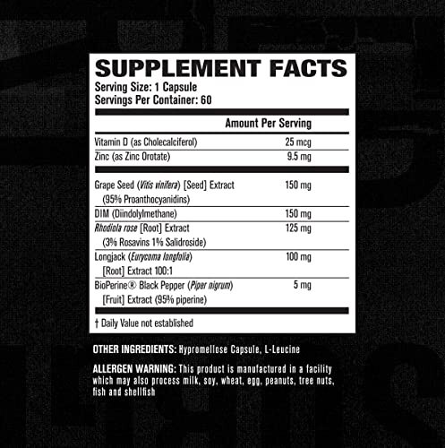 Androsurge Estrogen Blocker for Men – Natural Testosterone Booster for Men & …