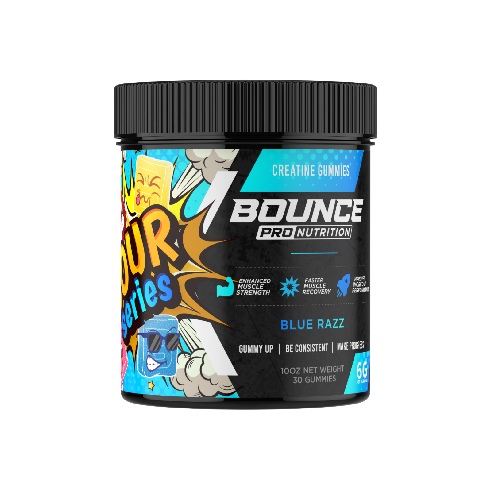 Creatine Gummies – Sour Series – 6 Grams