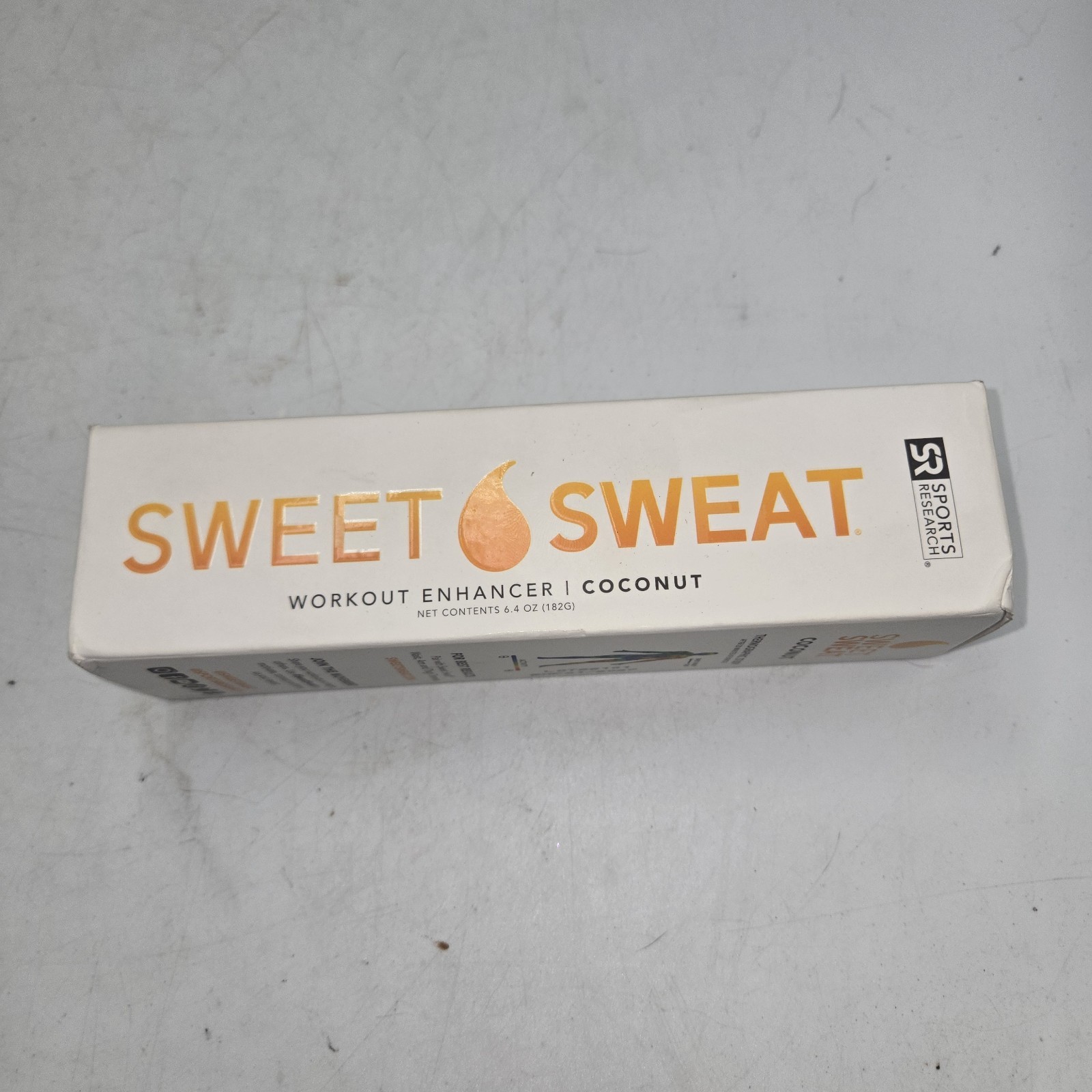 SPORTS RESEARCH Sweet Sweat Workout Enhancer COCONUT 6.4 OZ New & Sealed