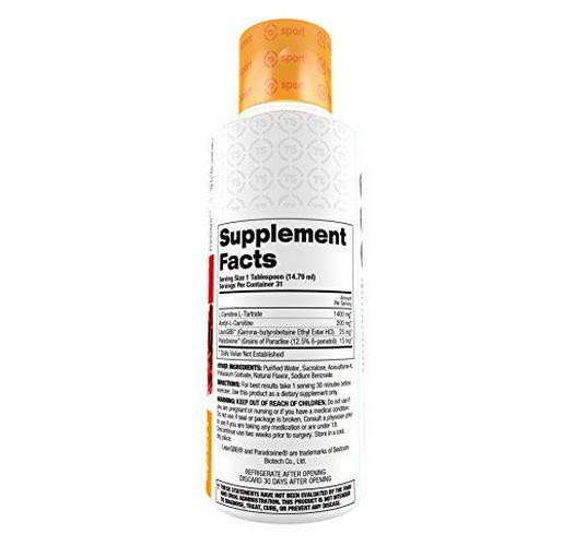 Top Secret Nutrition Fireball Liquid L-Carnitine with Paradoxine | Stim Free | |