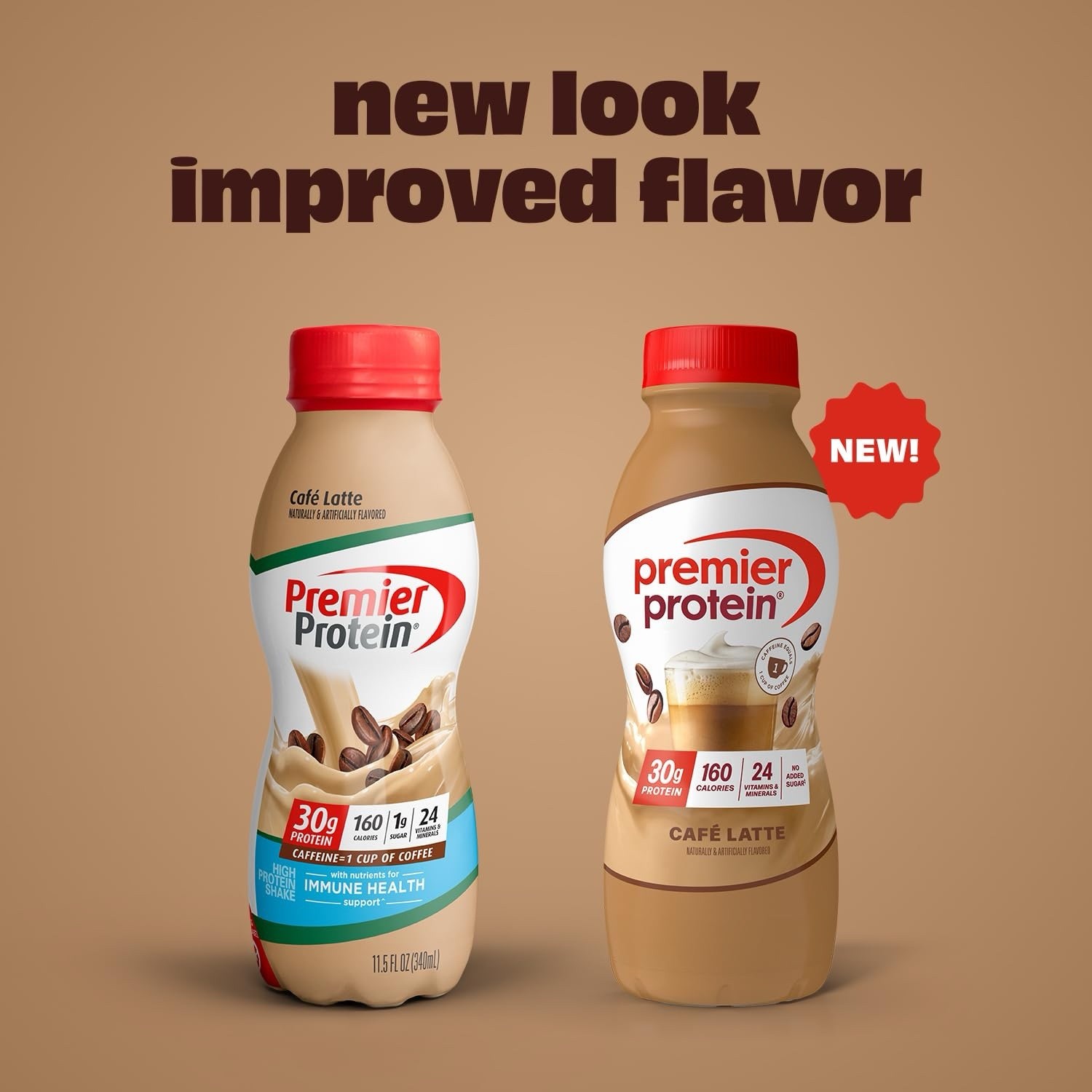 Premier Protein Shake, Cafe Latte ☕️ 30g Protein, 11.5 Fl Oz, 12 Ct