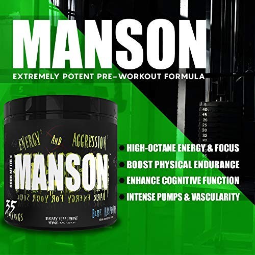 High Stim Pre Workout Powder – Energy, Focus & Strength, Beta Alanine, Caffeine,