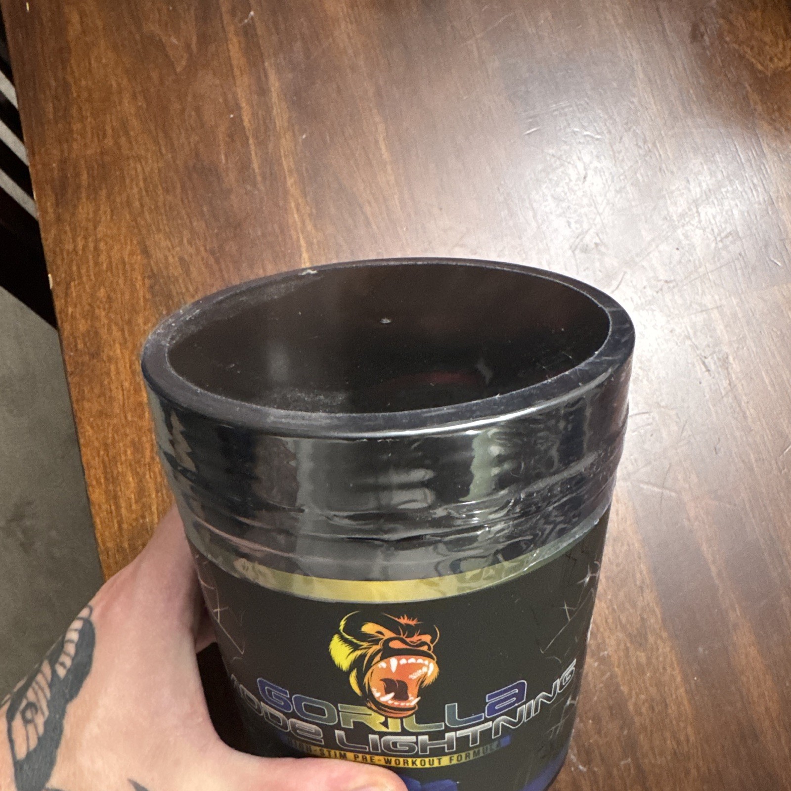 Gorilla Mind Gorilla Mode Lightning Pre-Workout Blue Raspberry 40 Servings
