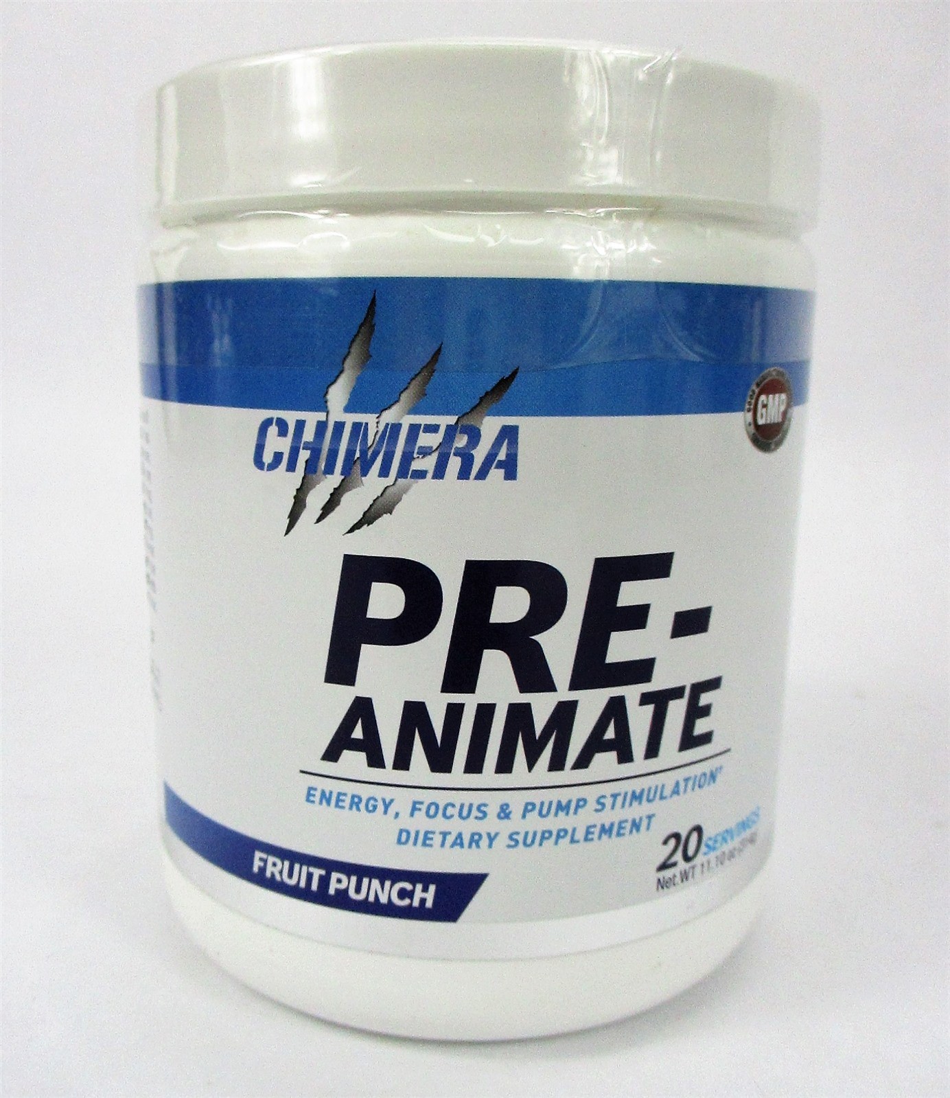 Chimera Pre-Animate Energy Focus & Pump Stimulation AAKG 11.01oz 314g Powder