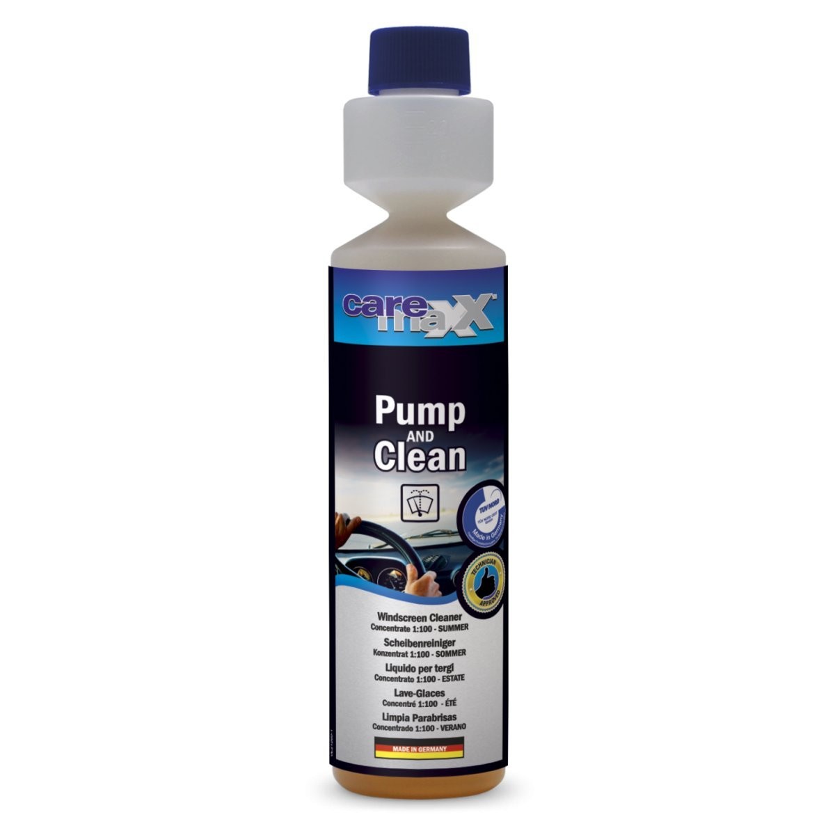 PUMP & Clean Windshield Cleaner Concentrate 1:100/ML