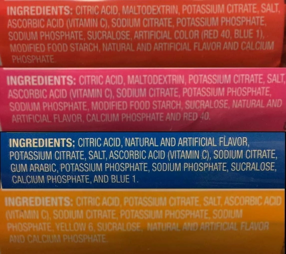 Sqwincher ZERO Sugar Free Electrolyte Powder Beverage MIXED Qwik Stik 30 Packets