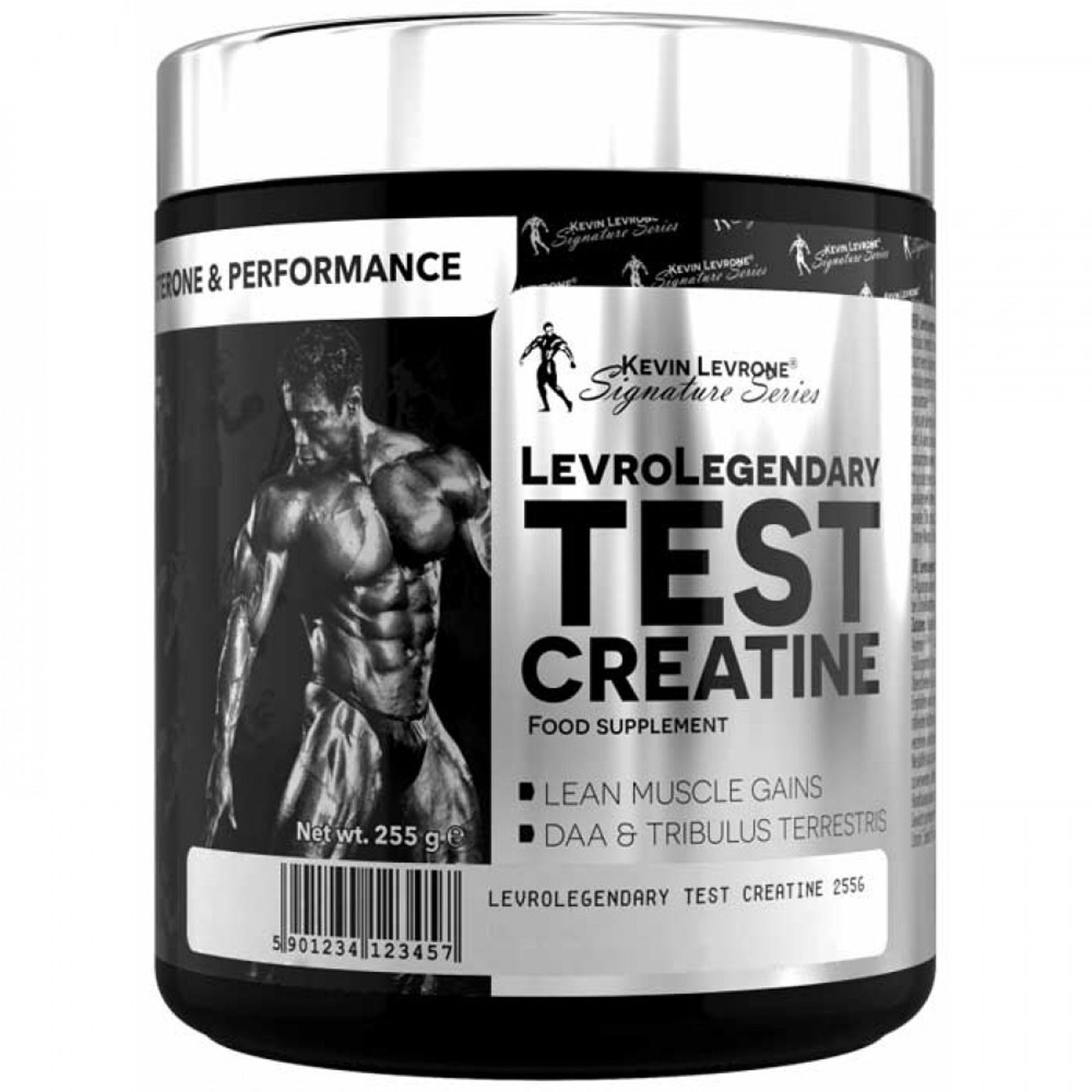 LEVROLEGENDARY TEST CREATINE 255g – Muscle Strength Testo Booster Tribulus & DAA