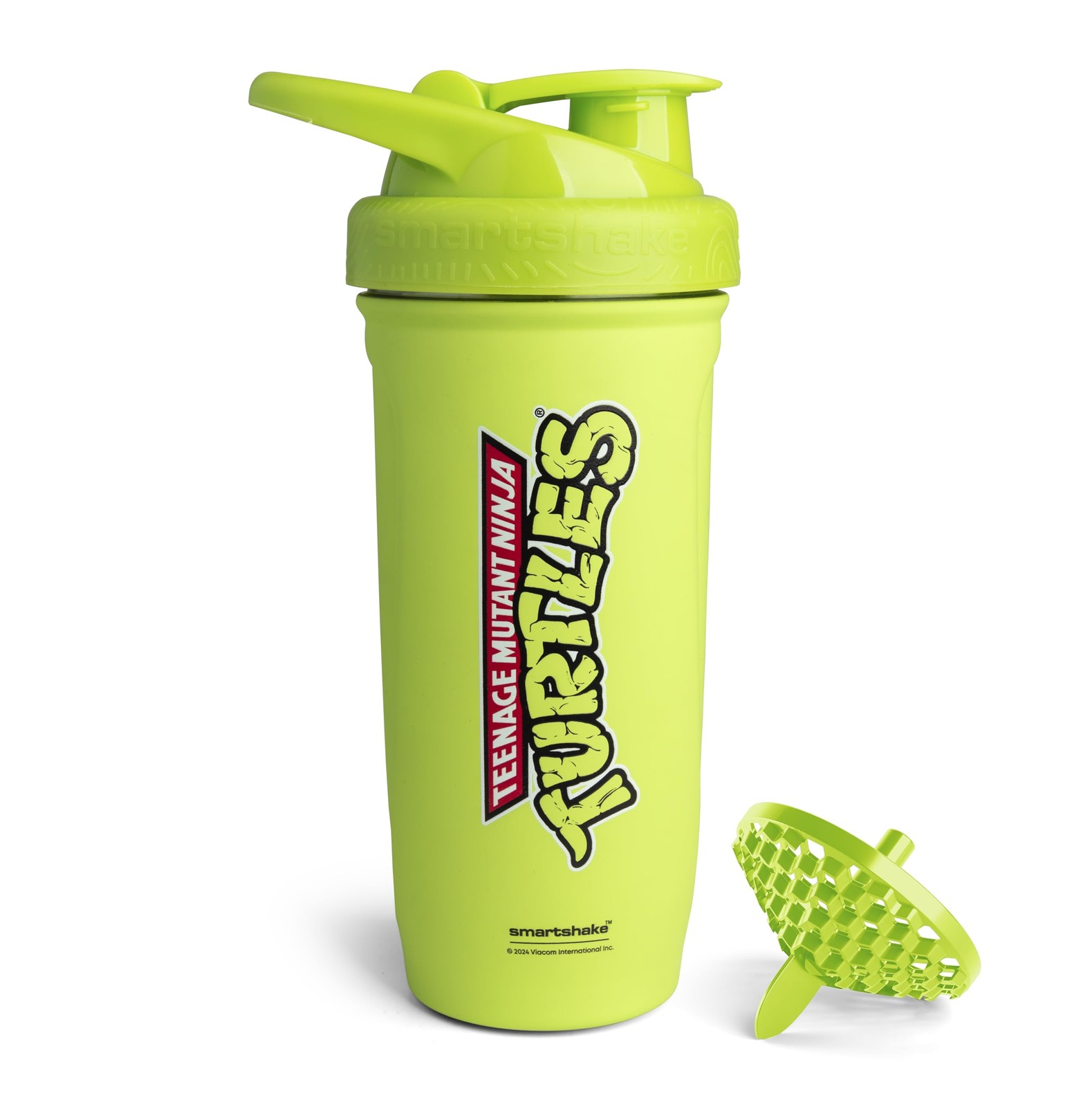Smartshake Tmnt Reforce Stainless Steel Protein Shaker Bottle – Non Insulated
