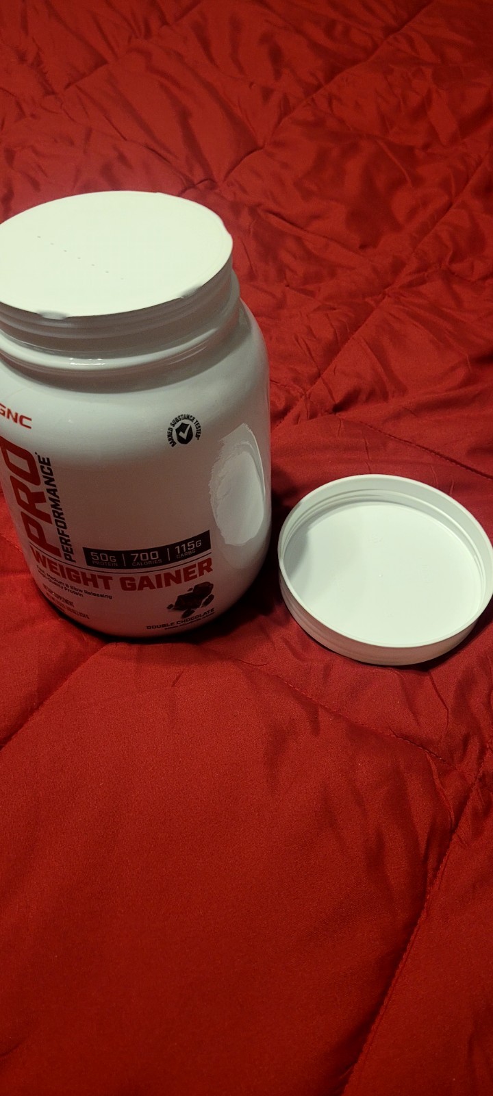GNC Pro Performance Weight Gainer 50g Protein 700 Calories 6 Servings