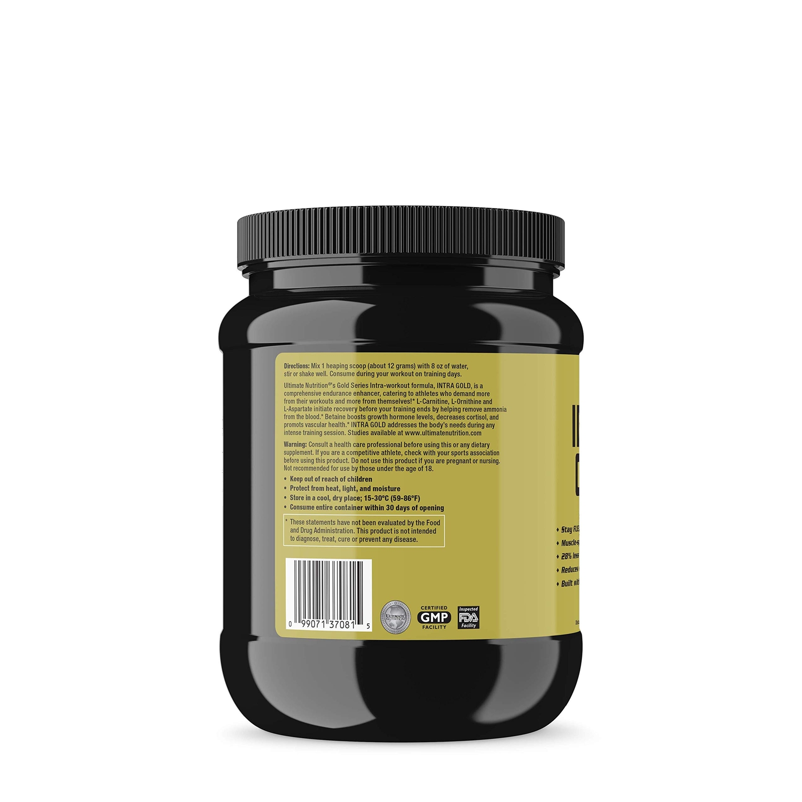 Ultimate Intra Gold Workout Energy Supplement – 30 Servings, Wild Strawberry