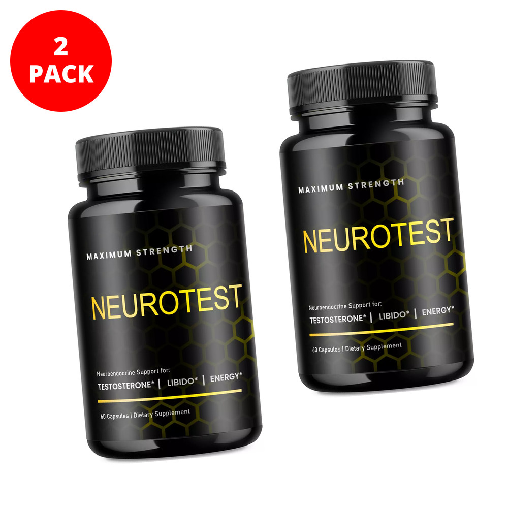 NEUROTEST Supplement Neuro Test Pills For Men – Max Strength (120 Capsules)