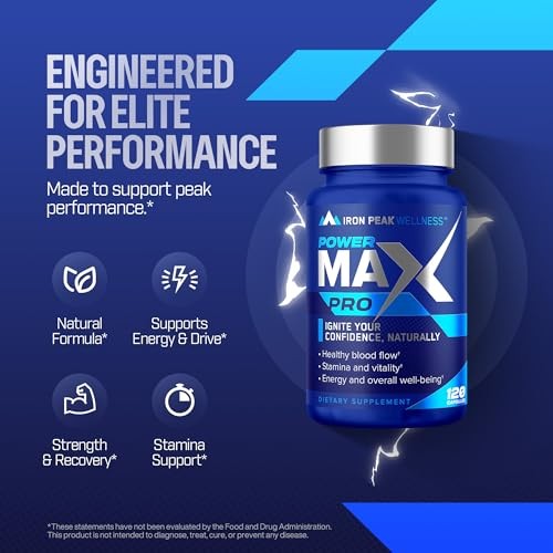 Testosterone Booster Pills for Men – Male Enhancing Supplement – Fast Acting