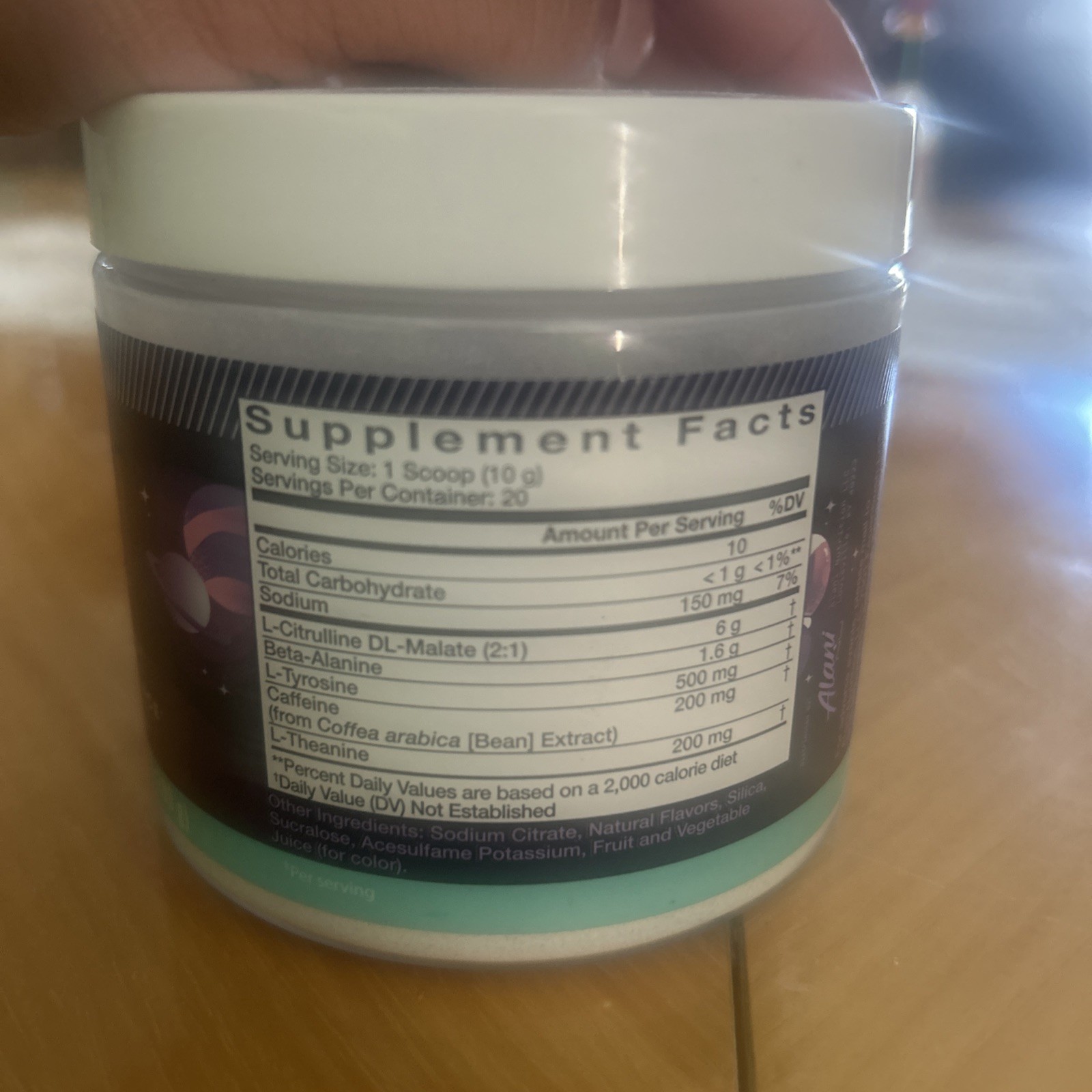 Alani Nu pre-Workout Breezeberry 20 Servings – Expires 9/25