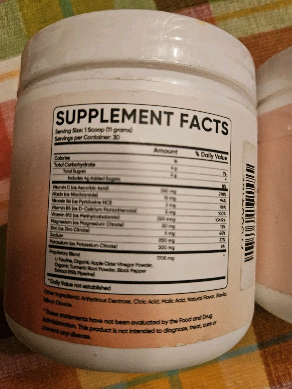 2×Tangerine Pulse Hydration Electrolyte Powder 11g x 30 Servings Exp: 04/2028