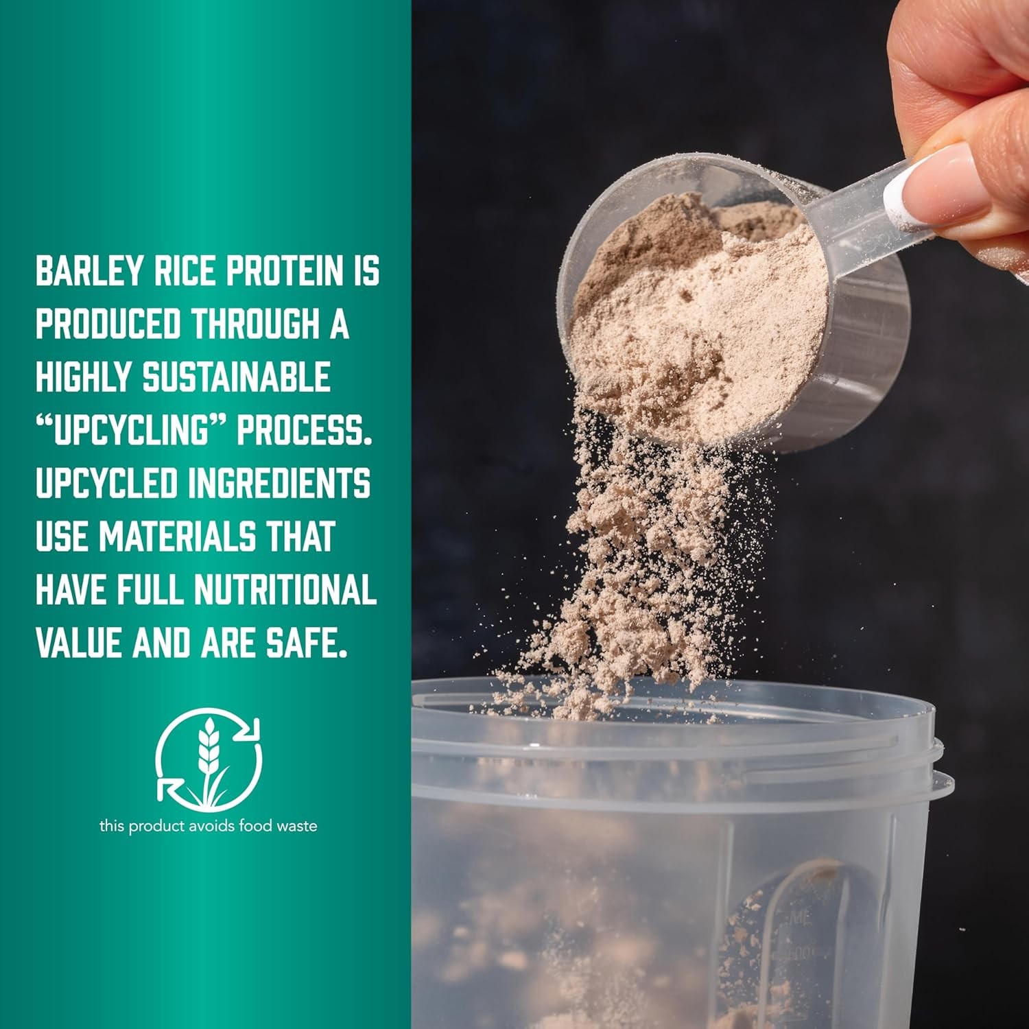 NOW Sports Barley Rice Protein Powder,10 Grams Protein per Serving,1.5 Pounds