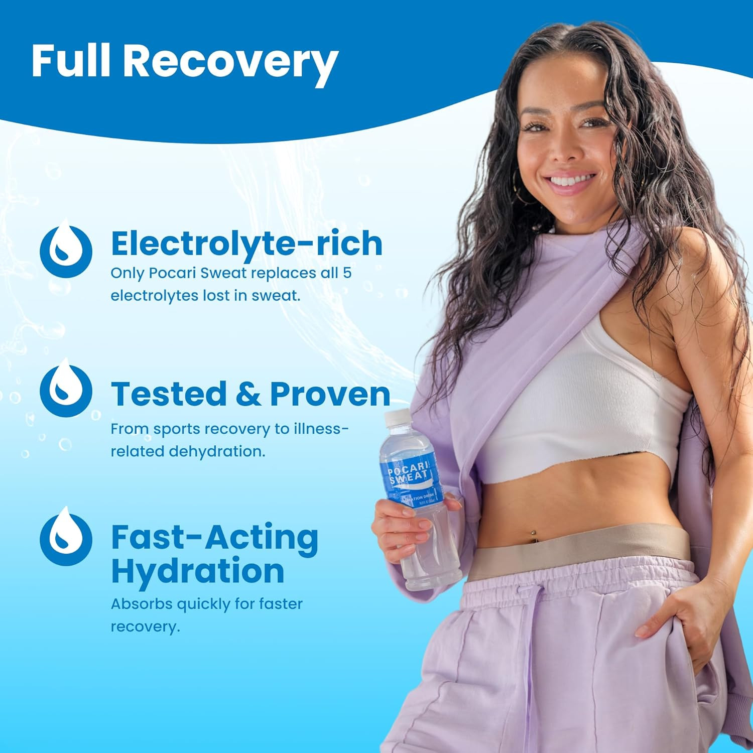 Electrolyte Drink, 24 Pack of 16.9 Fl Oz Bottles – Hydration, Replenishment & Re