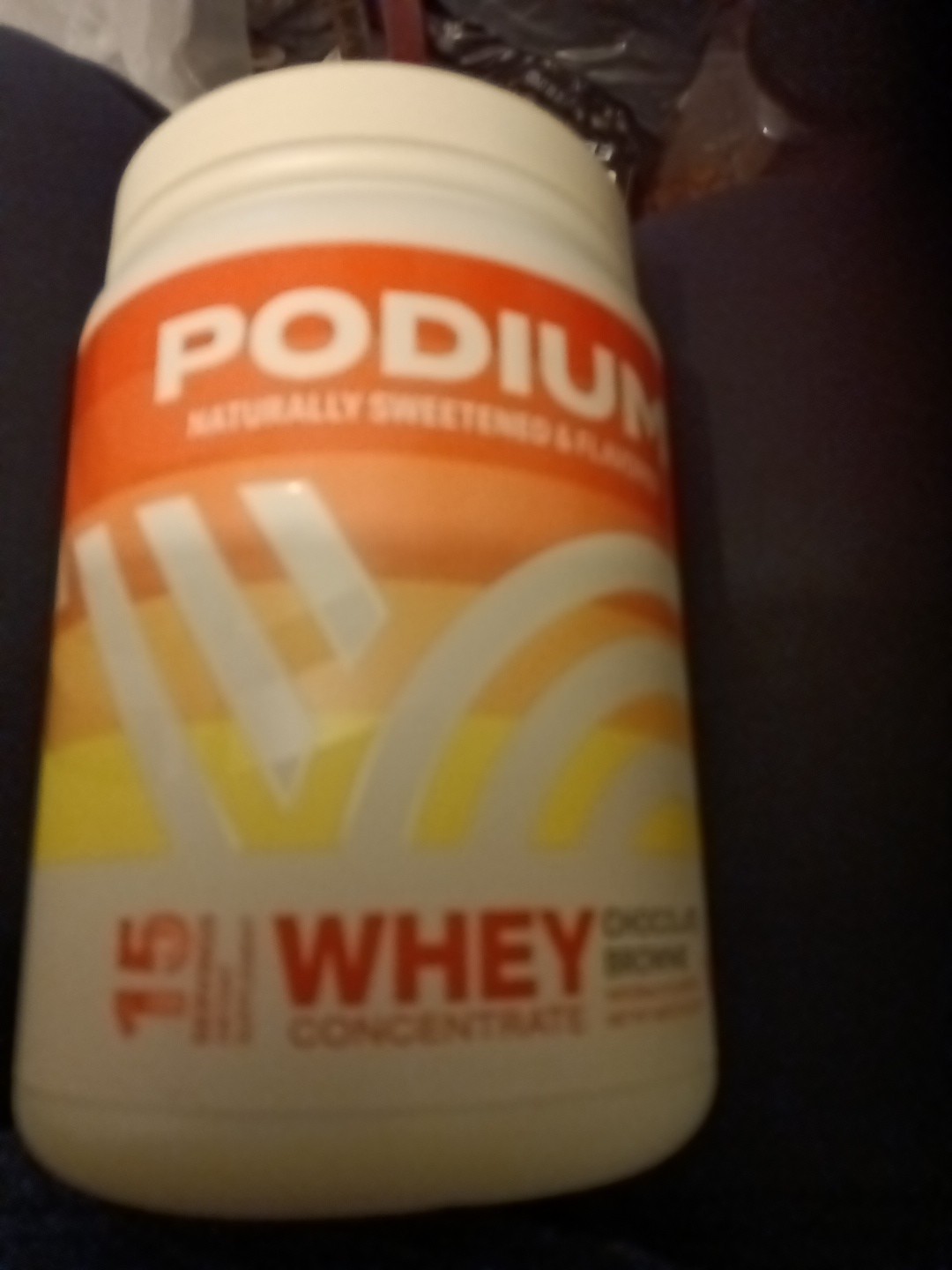 Podium Nutrition Whey Protein Powder Chocolate Brownie EXP. 1/2026