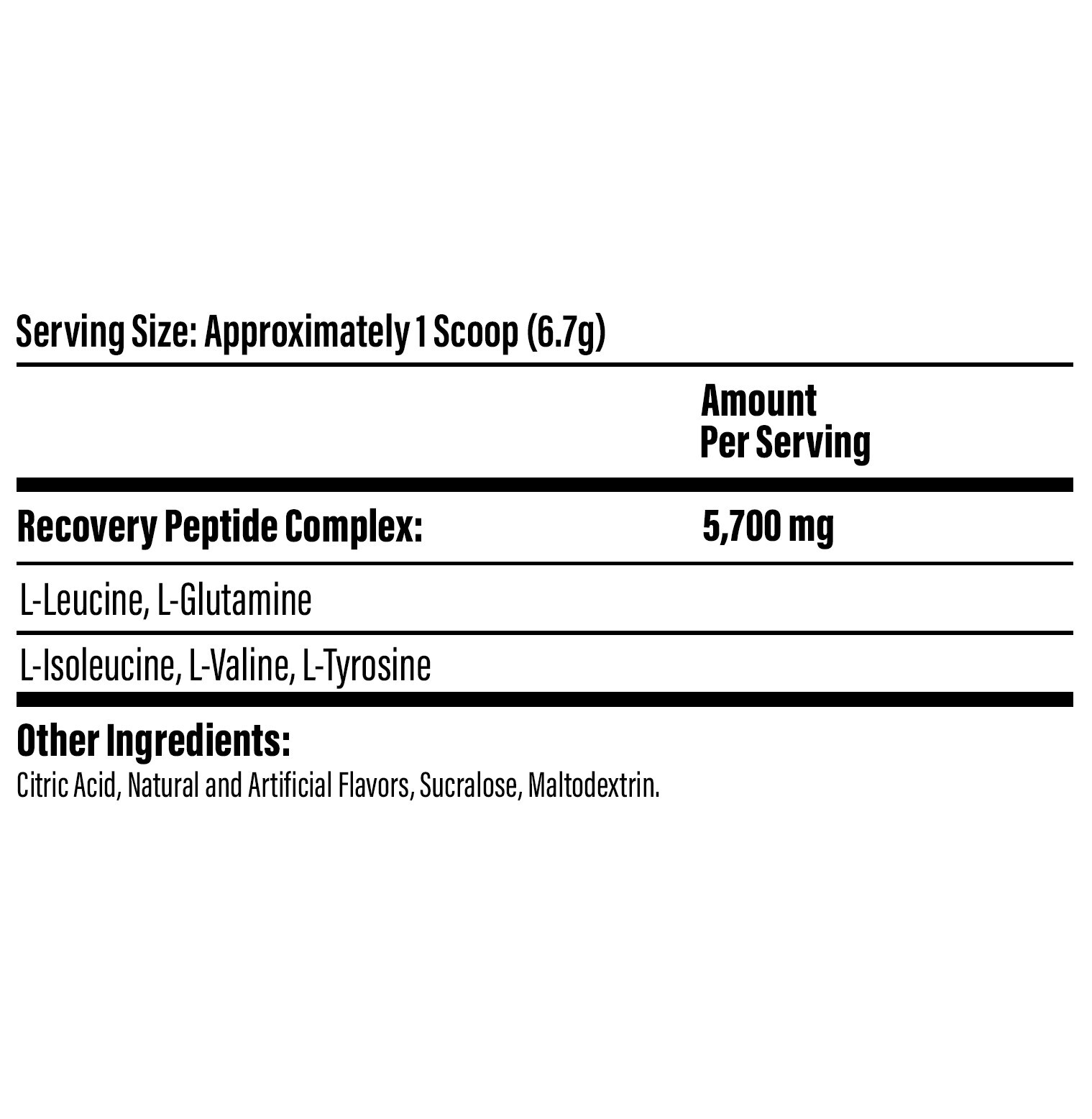Optimus Peptide BCAA 12:1:1 Ratio for lean body and muscle recovery + 35 serves