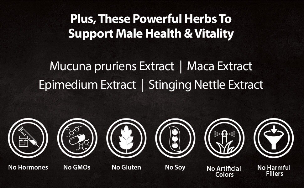 Nugenix® ULTIMATE Free Testosterone Booster & Libido Boost for Men 120 Capsules