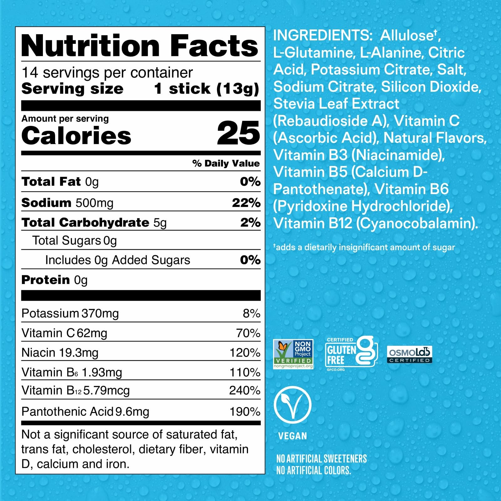 Liquid I.V. Sugar Free Hydration Electrolytes, Ring Pop, 42 Count 42