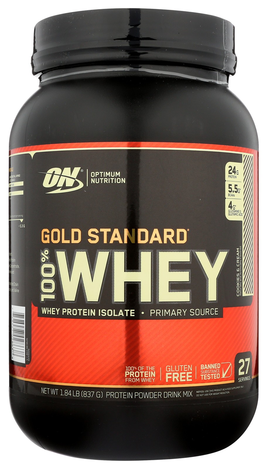 Gold Standard Whey Protein Powder By Optimum Nutrition 1.84 Lb 1.85 1 Pack