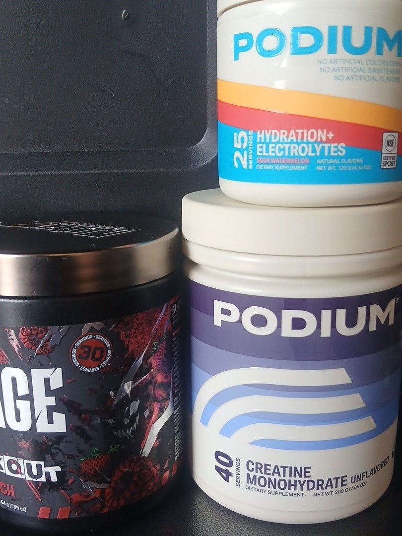 NUTREX OUTRAGE Extreme Pre-Workout Ultra Stim 215 Servings Total Podium Creatine