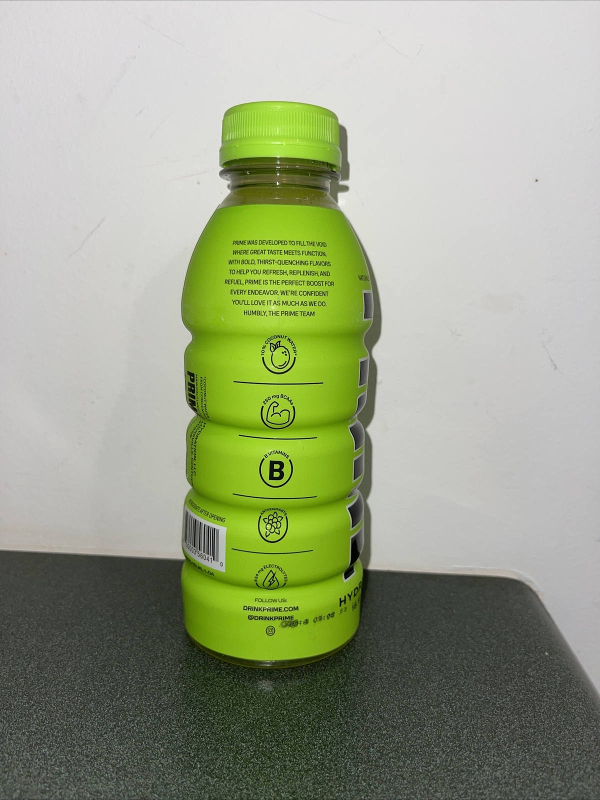 Prime Hydration Drink “Lemon Lime ” Flavor 16 oz Bottles KSI & Logan Paul