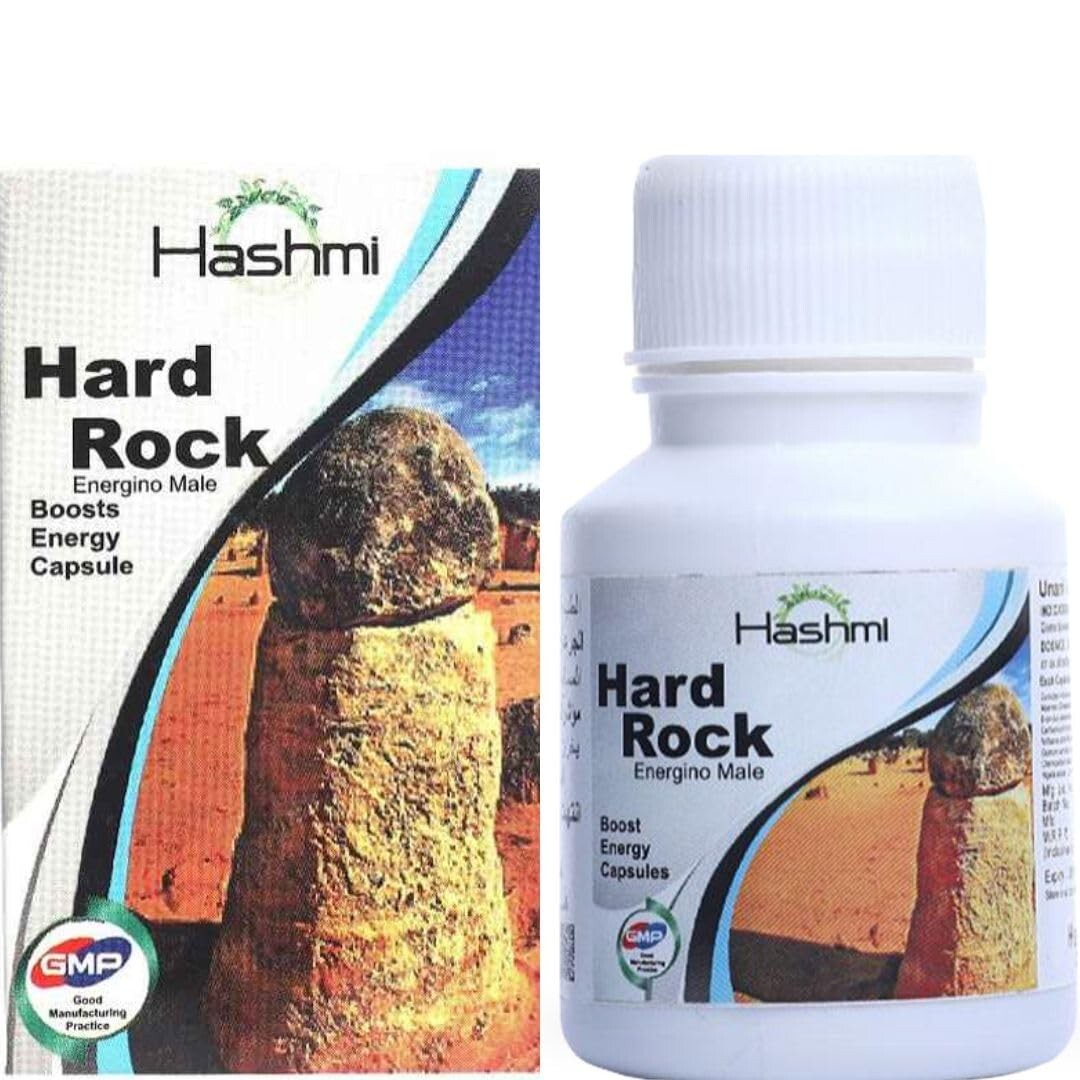 Hashmi Hard Rock Energino Male Boost Energy 20 Capules improve general weakness