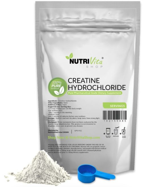 500g (1.1 lb) NEW CREATINE HYDROCHLORIDE (HCL)