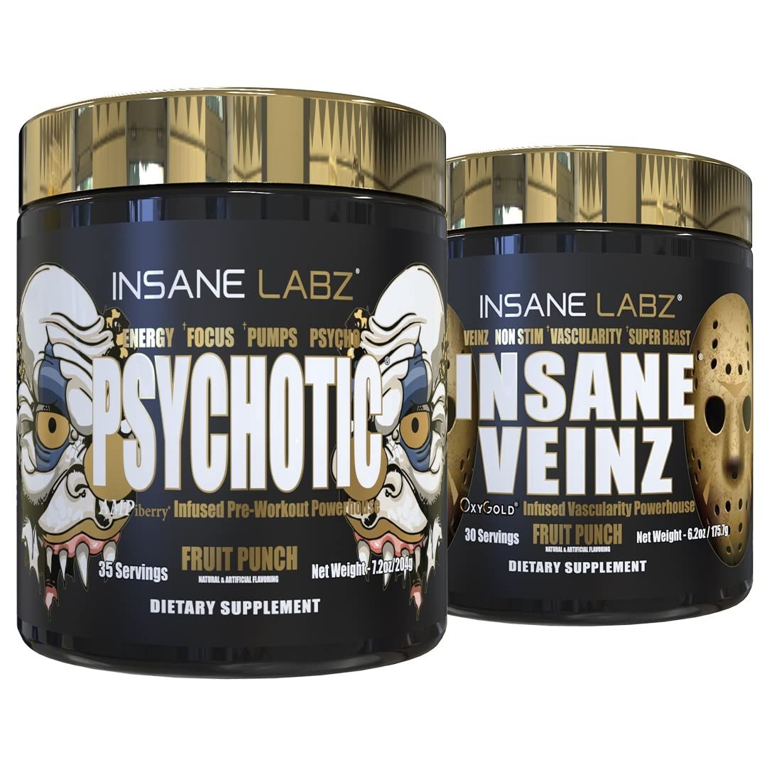 Pre Workout Nitric Oxide Booster Stack – Muscle Mass, Vascularity, Strength, Ene