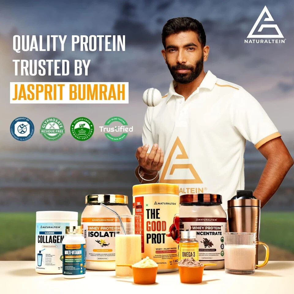 NATURALTEIN – Vegan Plant (Rice & Pea) Based Protein Powder – Chocolate Flavour