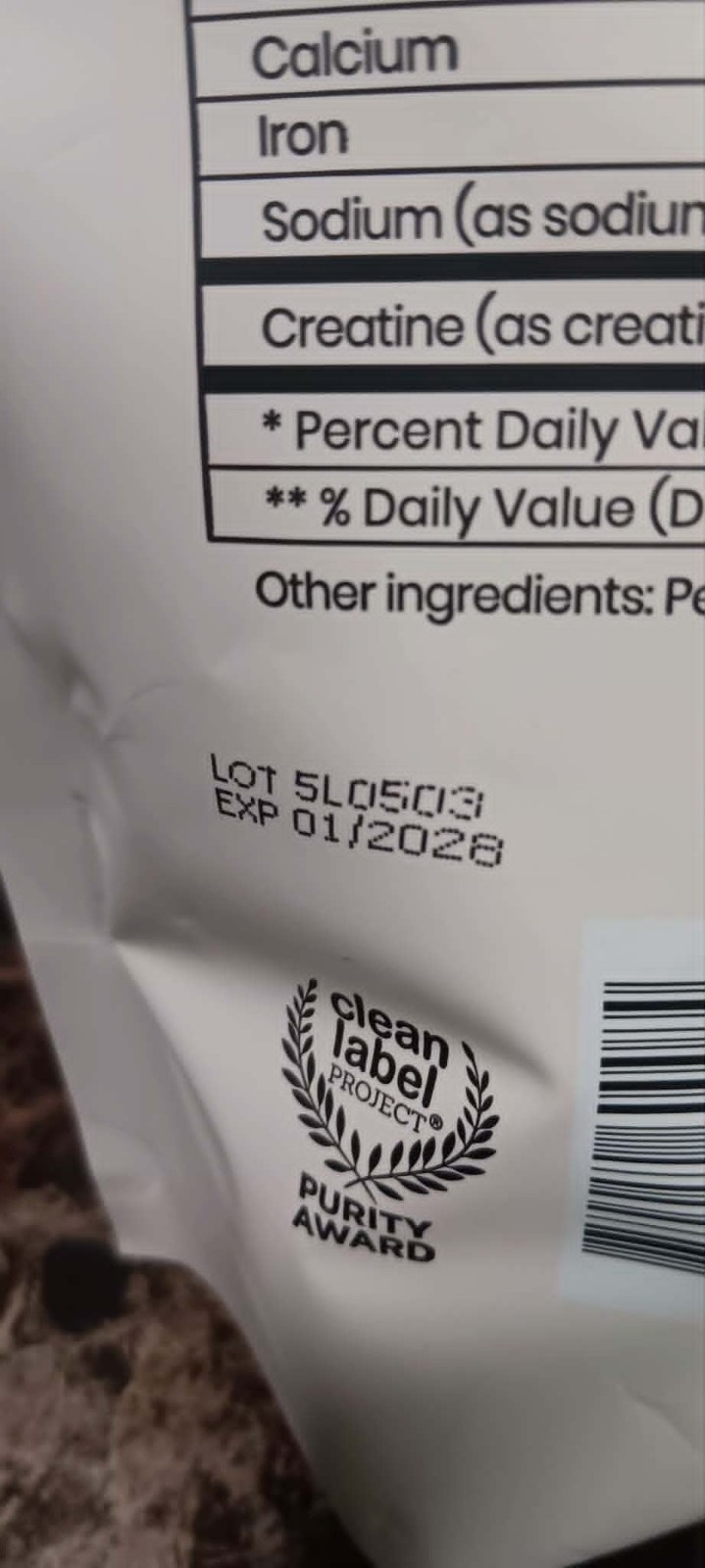 Perelel Triple-Support Plant Based Protein – Creamy Vanilla- Exp 01/2028 – New