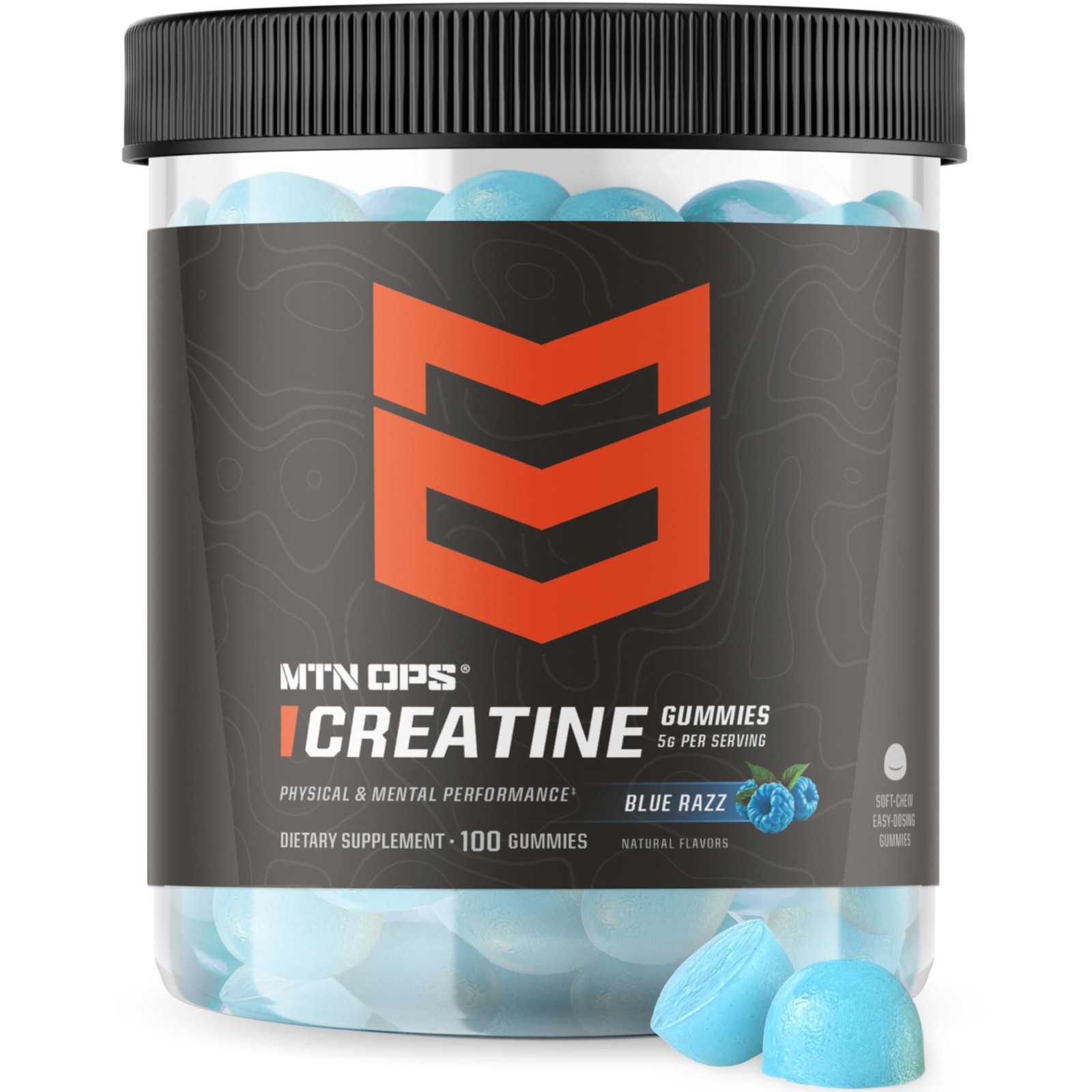 Creatine Gummies with Creatine Monohydrate, 5g Creatine Per Serving, Muscle R…