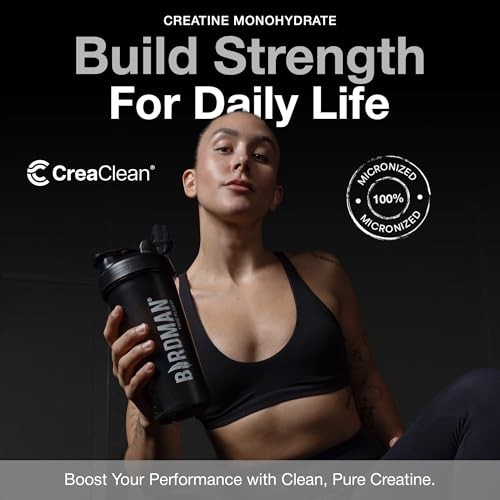 Creatine Monohydrate Powder 5g 80 Servings Muscle Recovery Vegan