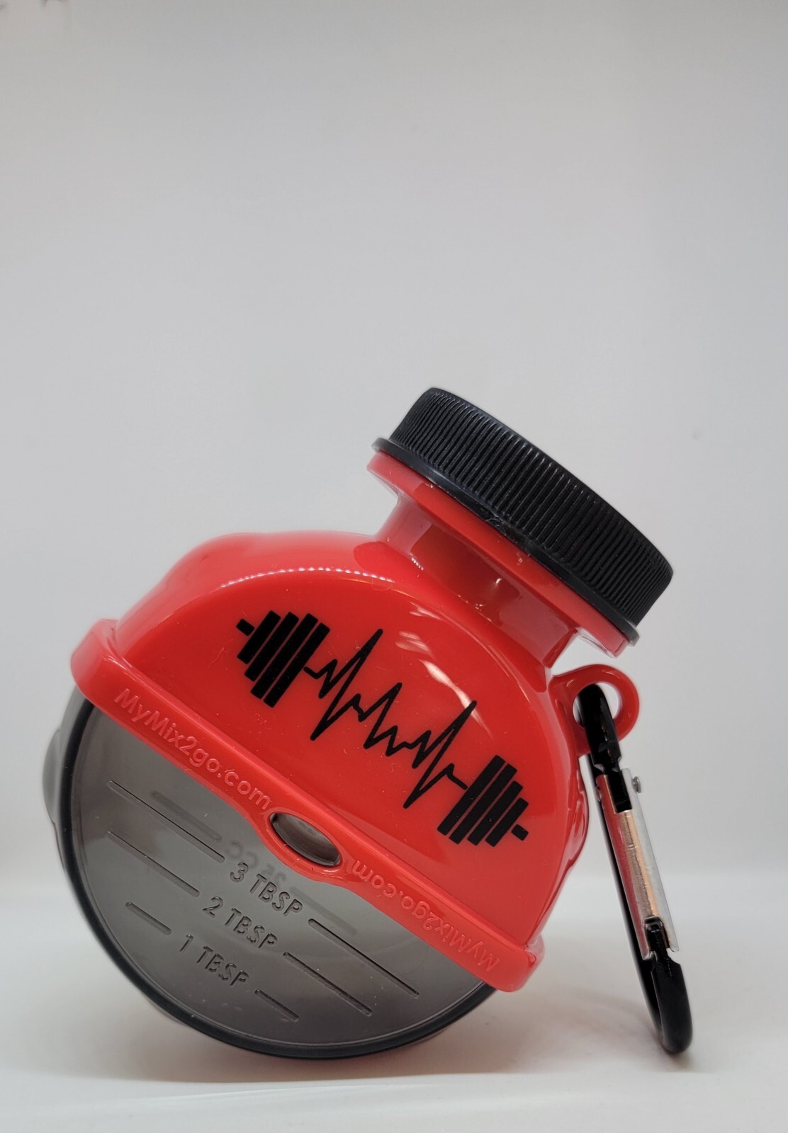 Portable Supplement Powder Storage Container/Funnel Keychain Gym Free Shipping