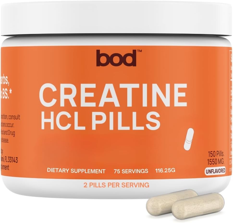 Goba Tea Creatine HCL Capsules – 150 Pills | Creatine Hydrochloride Supplement