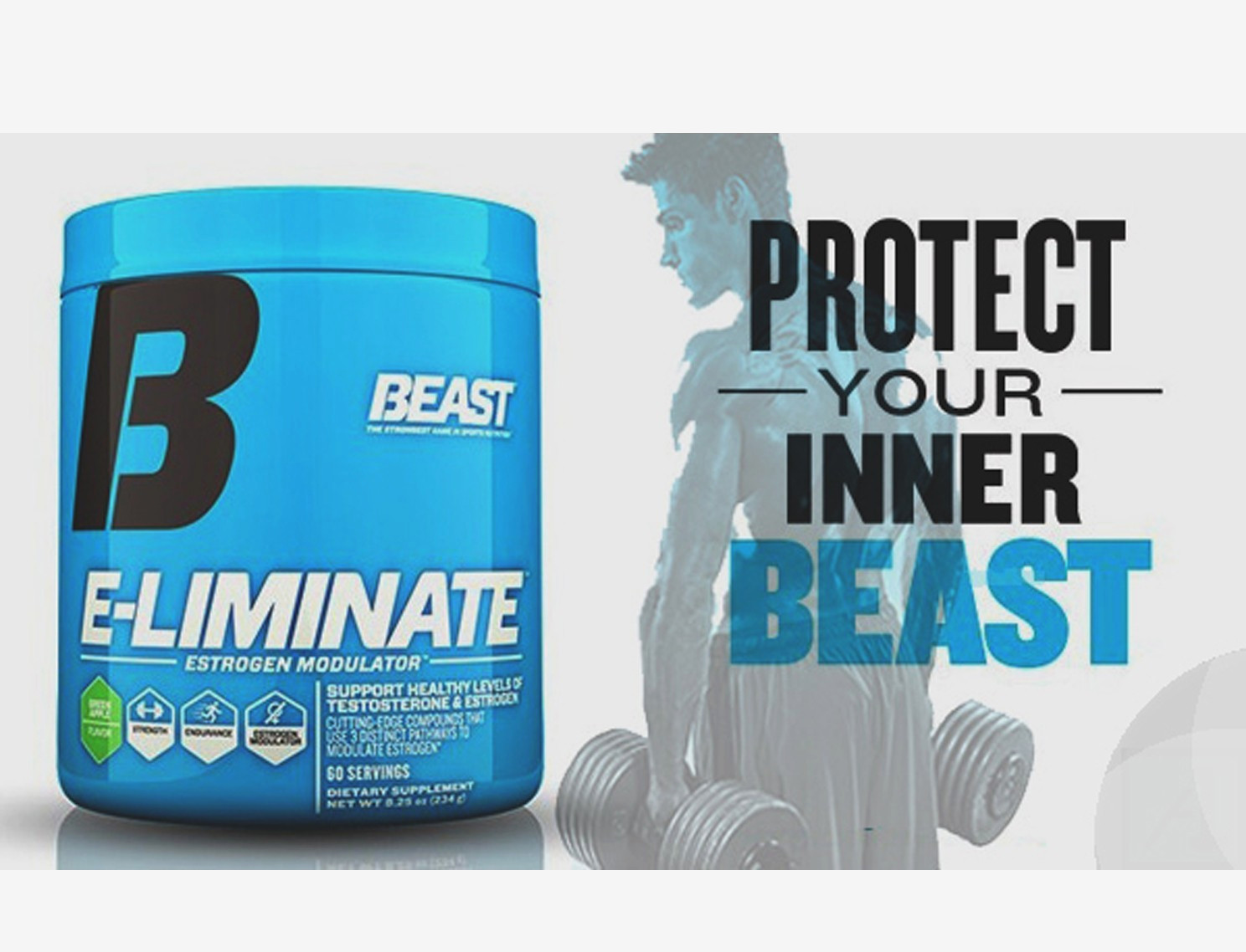 Beast Sports, Super Test, L-Liminate,Whey Protein, Beast Mode Preworkout,GYM Bag