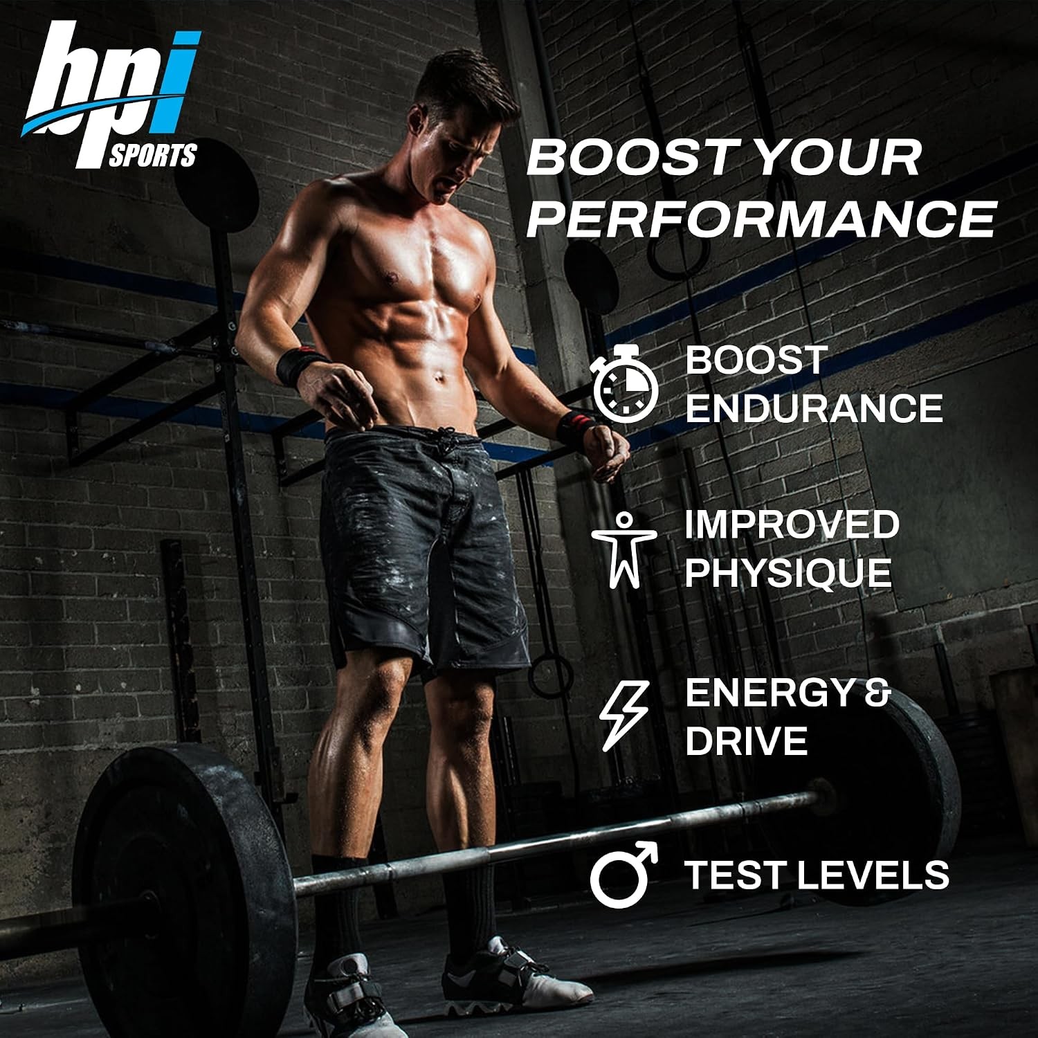 BPI Sports Best Test – Testosterone Booster for Muscle & Energy Support, 30 Serv