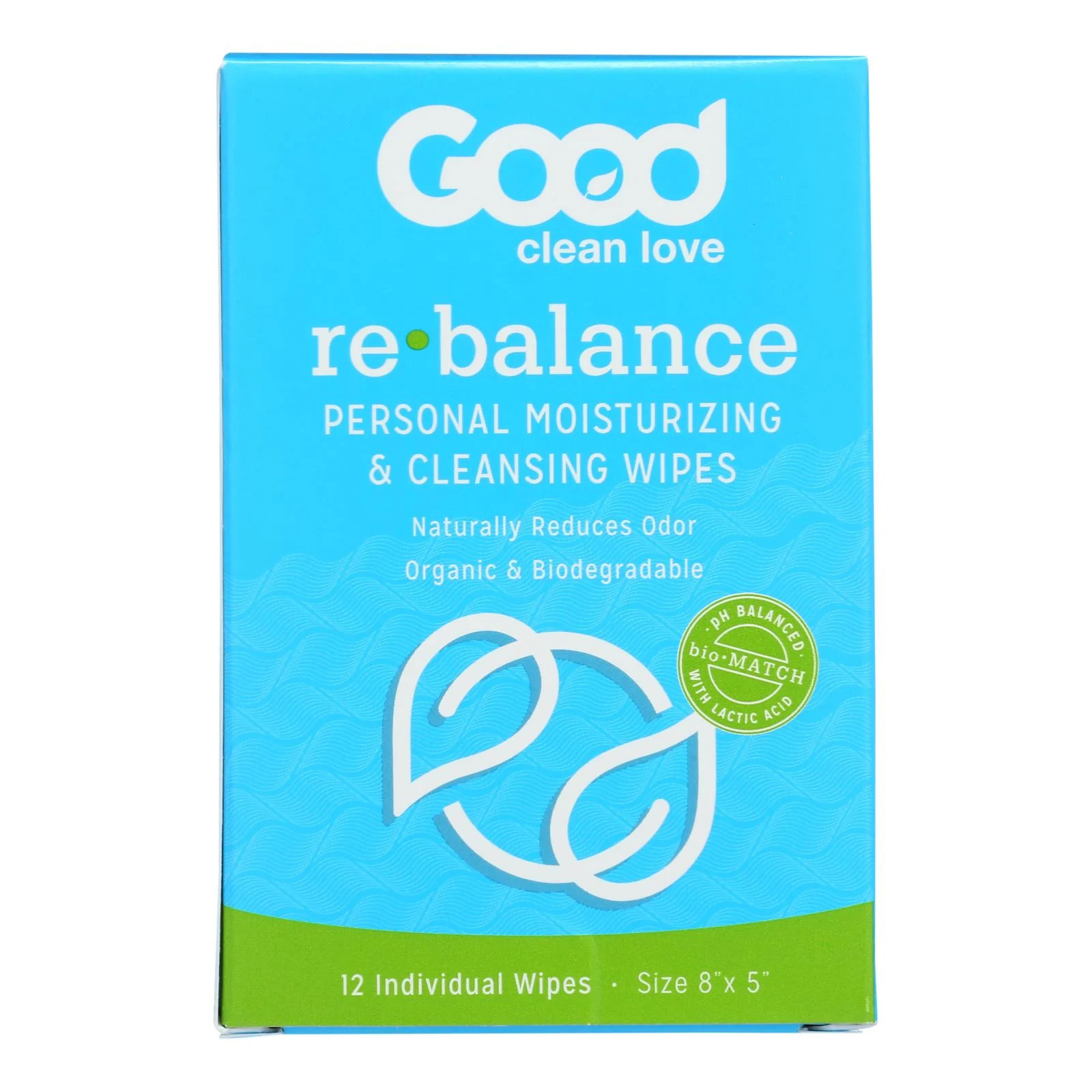 Good Clean Love Refreshing Rebalance Moisturizing Wipes (Pack of 6 – 2 lb.)