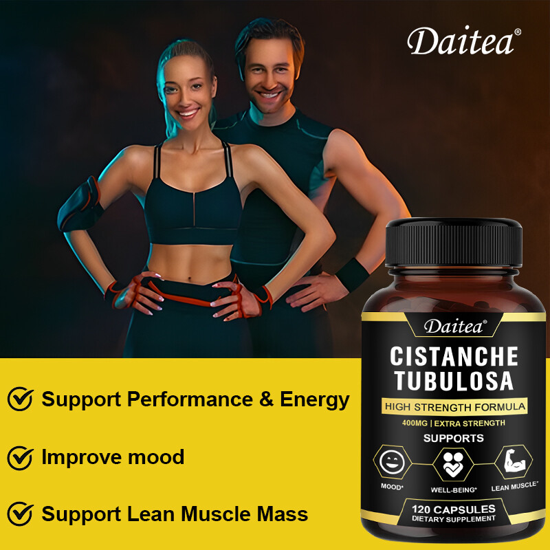 Cistanche Deserticola Capsules – Daily Health Supplement – Mood, Muscle Support