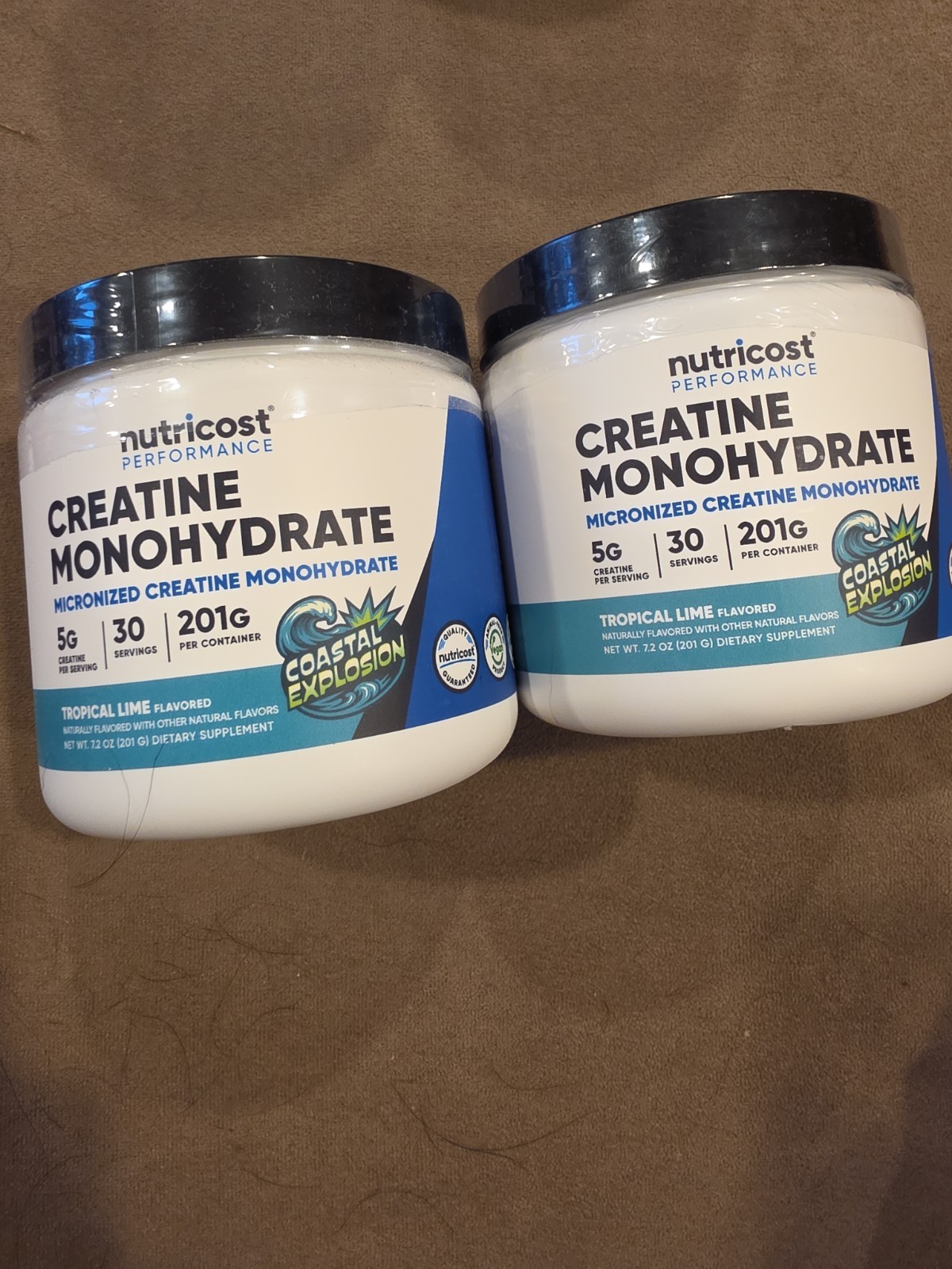 Nutricost Creatine Monohydrate Powder Tropical Lime