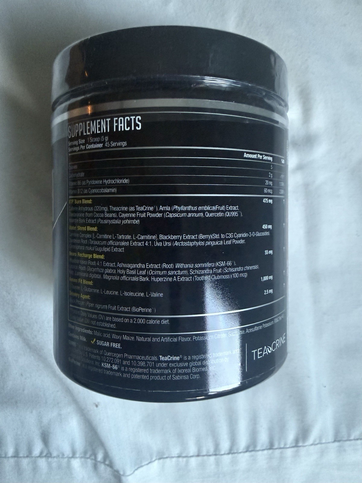 NDS Liporush XTP Thermogenic Powder STRAWBERRY LEMONADE Fat Burn Cut XT Cardio