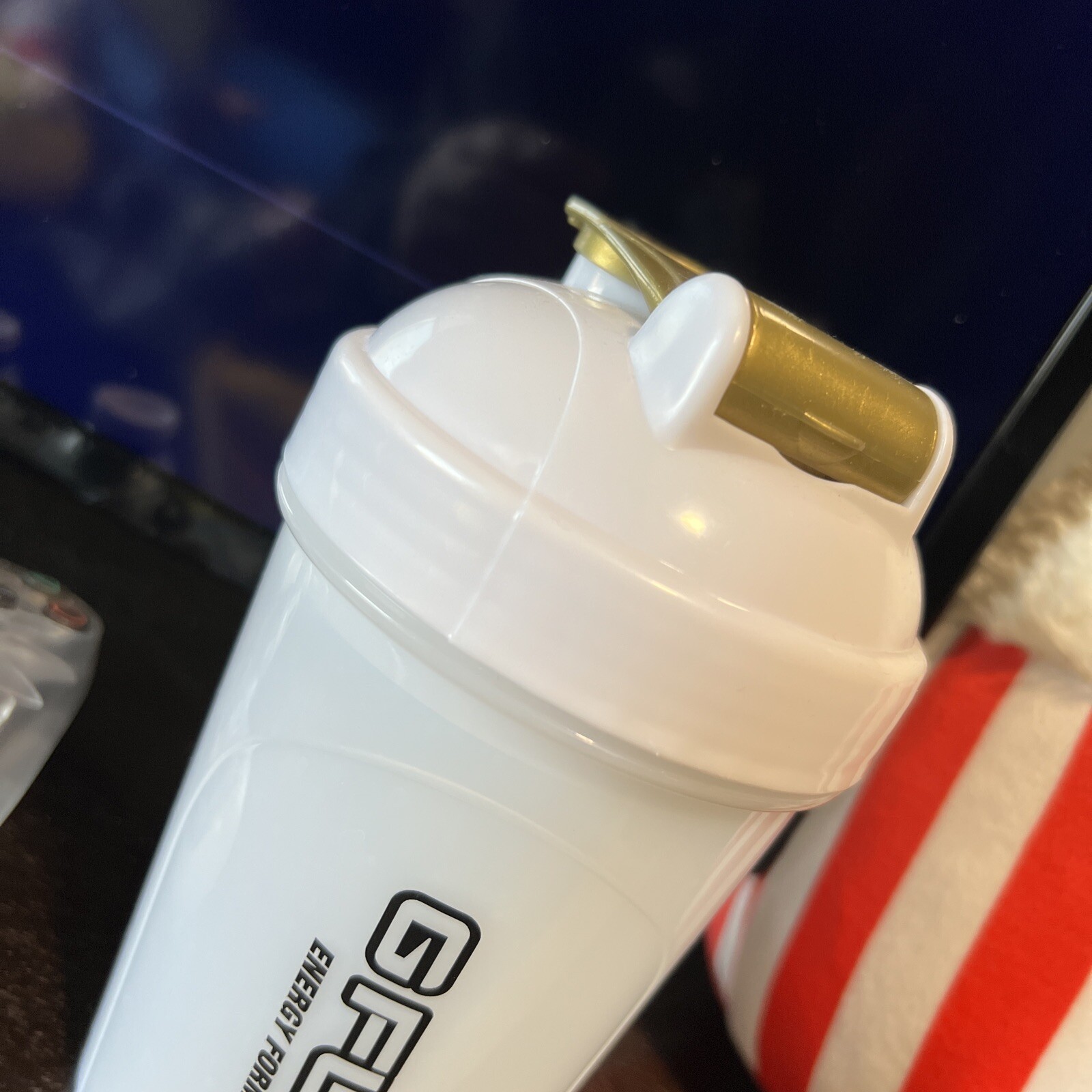 G Fuel Energy Gamma Gorilla Shaker Cup: White Version (Preowned)