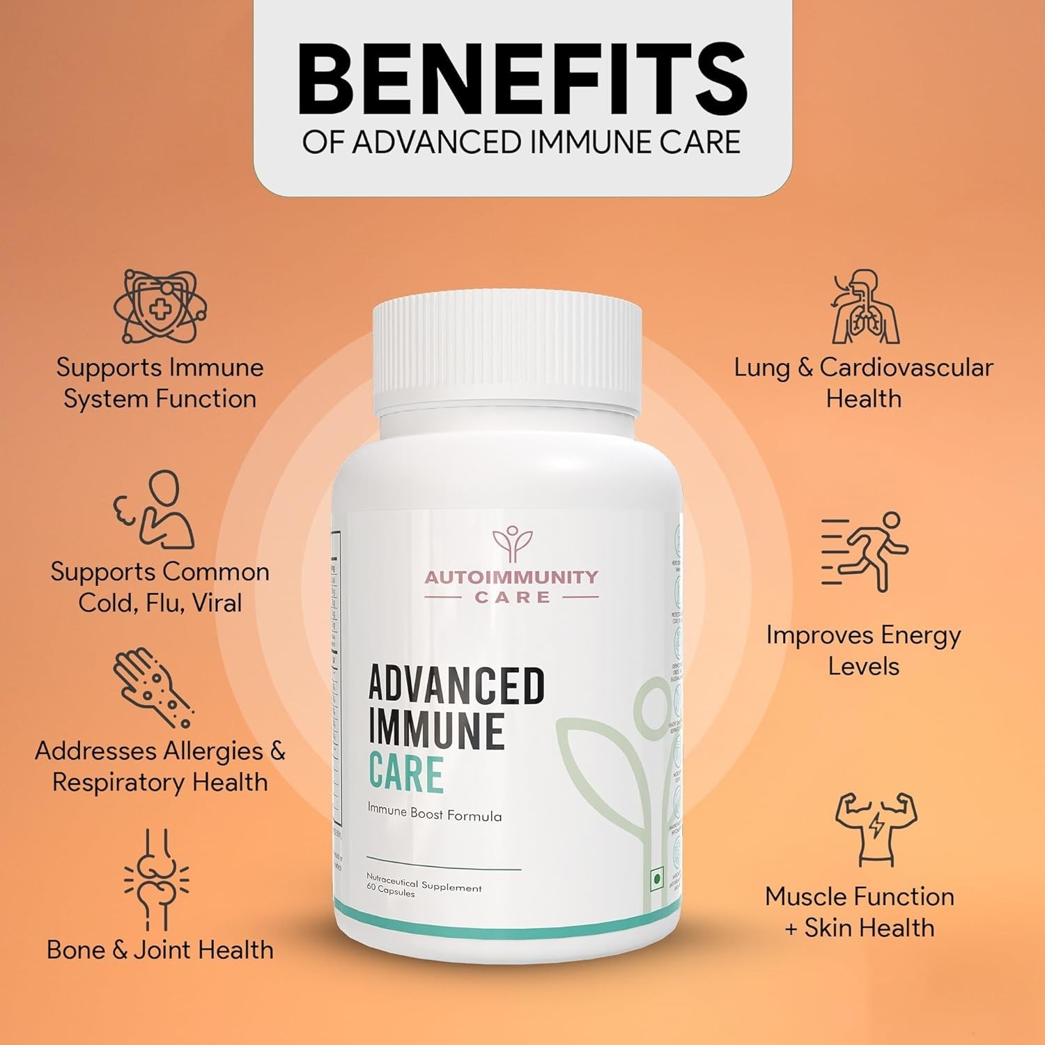 Autoimmunity Care: Advanced Immune Care – Advanced Immune Defense 60 Capsules