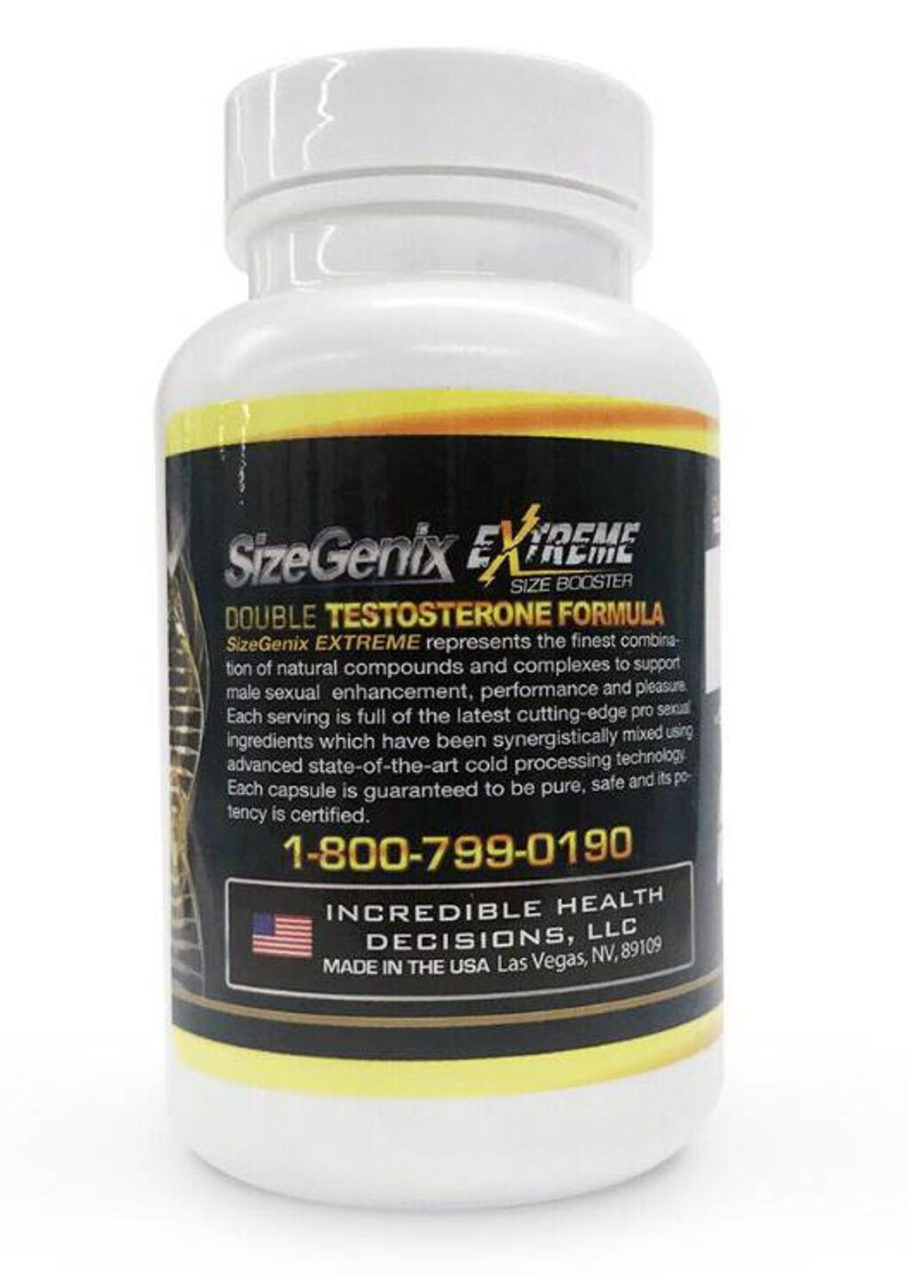SizeGenix Men’s Health Supplement for Enlargement (Ship from US)