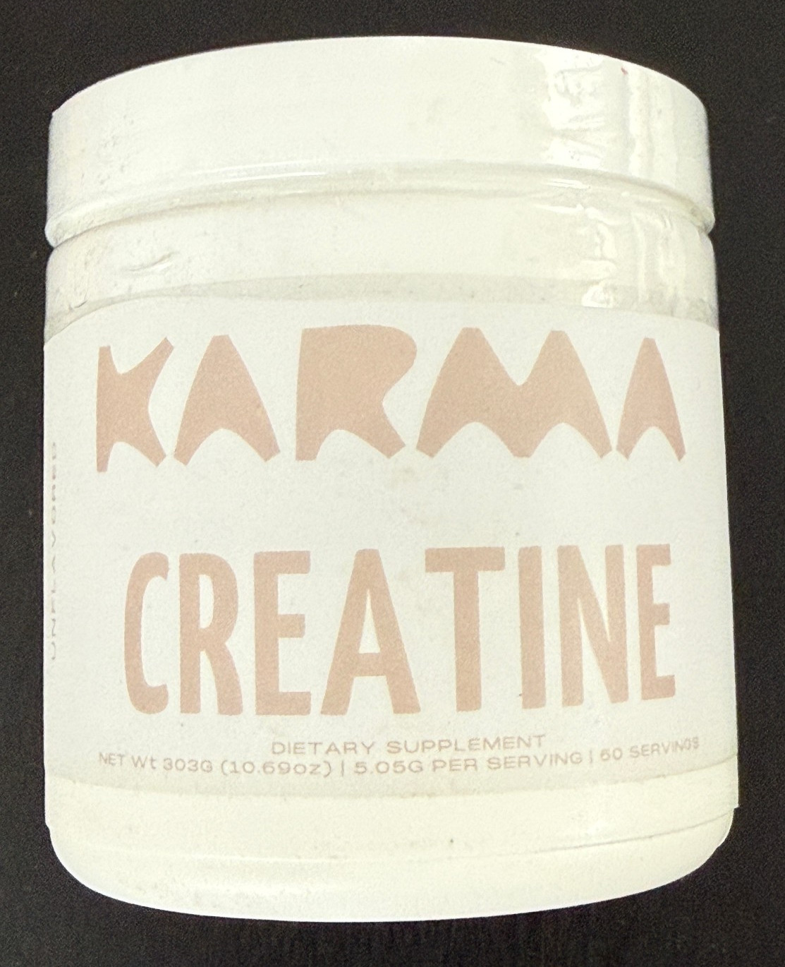 Karma Creatine Monohydrate Powder Supplement Supports Muscle Growth – 60 Serving