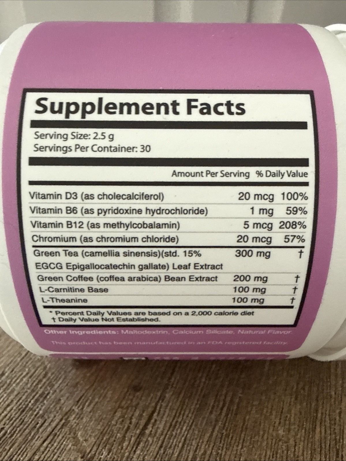 Gelatin Burn Powder Fat Burner Fit Advanced Fat Burn Weight Loss (30 Servings)