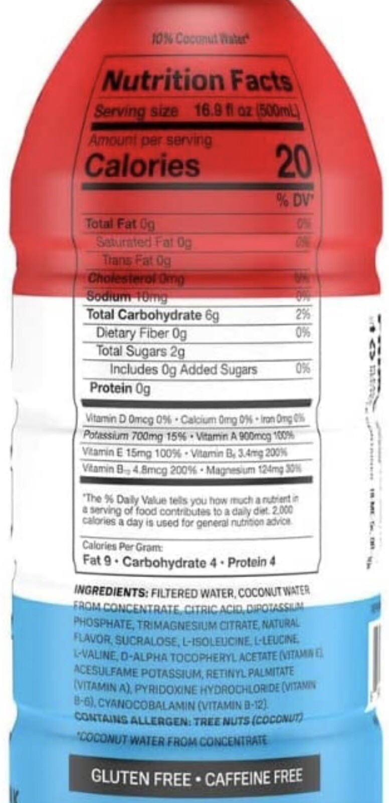 Prime Hydration Drink, 16.9 fl oz Bottle – Ice Pop | Lot of 5 Bottles