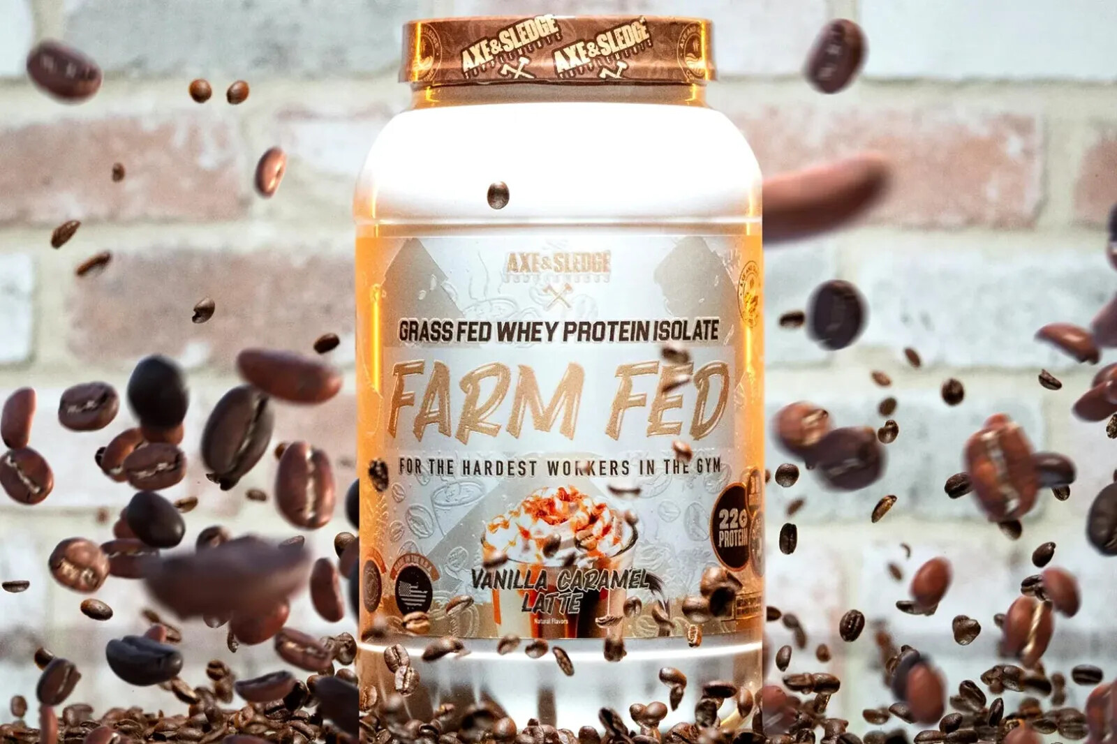 Axe & Sledge Farm Fed V2 & V1 Grass-Fed Whey Protein Isolate 30 Servings NEW